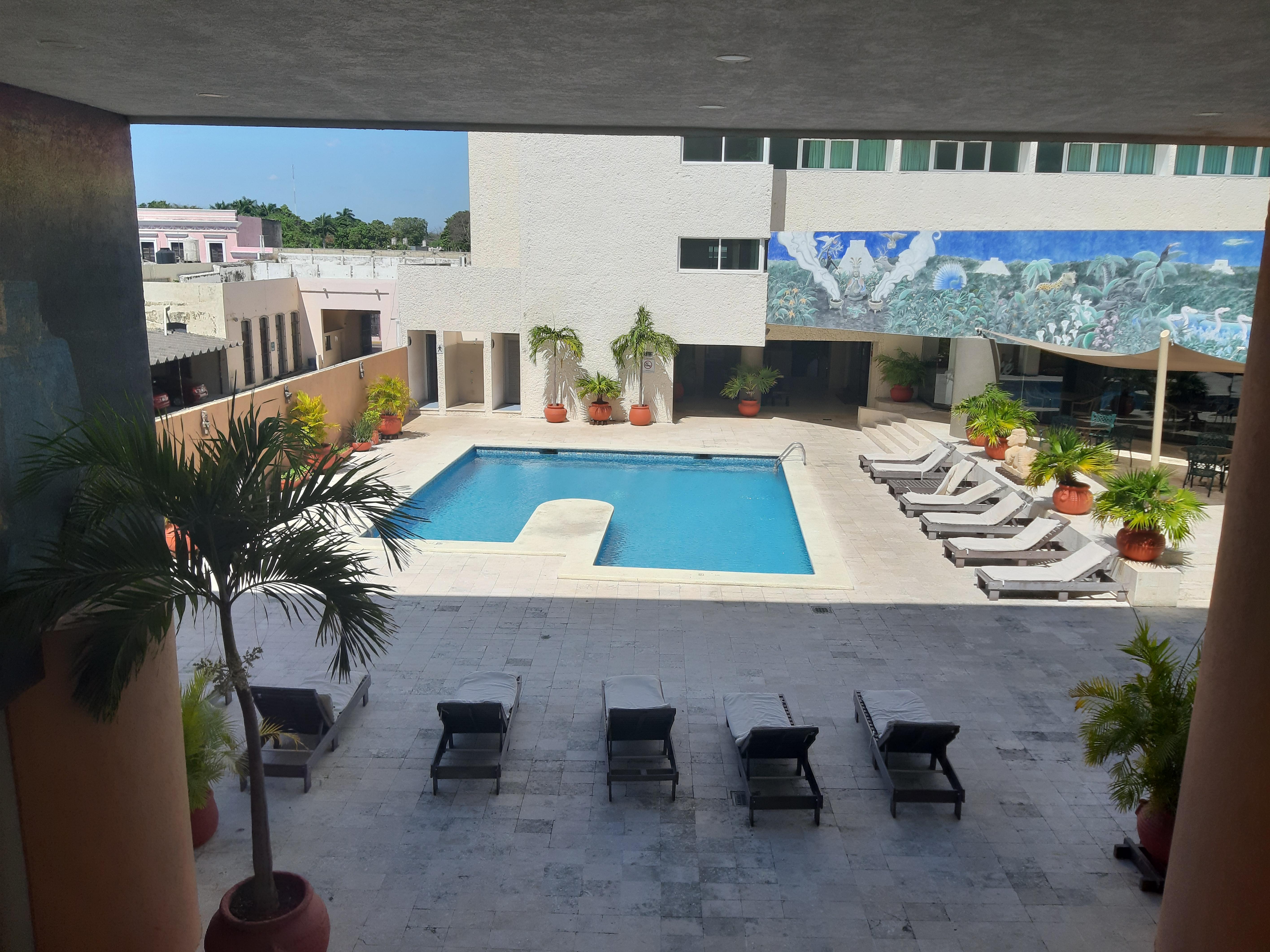 Hotel Los Aluxes Mérida Exteriör bild